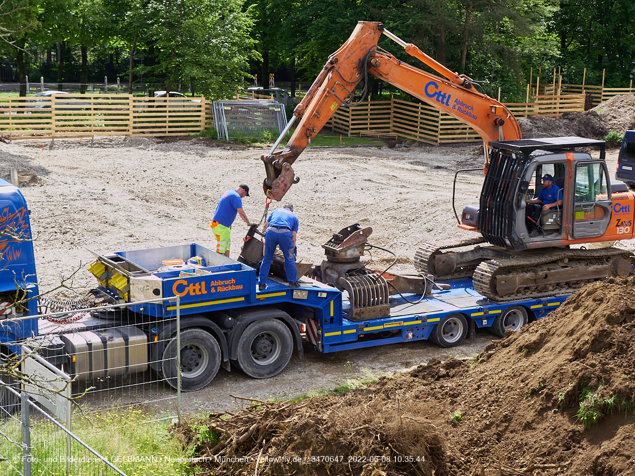 08.06.2022 - Baustelle zur Mütterberatung und Haus für Kinder